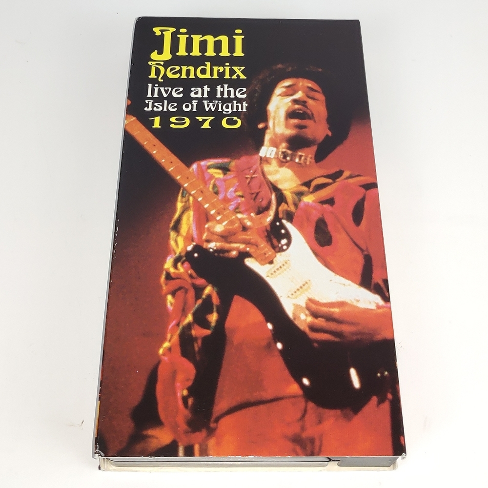 Jimi Hendrix: Live at the Isle of Wight 1970 VHS Retro Vintage Electronics 70's